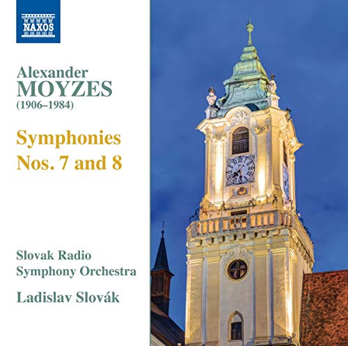 Ladislav Slovak - Moyzes: Symphonies Nos 7 & 8 [Slovak Radio Symphony Orchestra; Ladislav Slovák] [Naxos: 8573653] [CD]