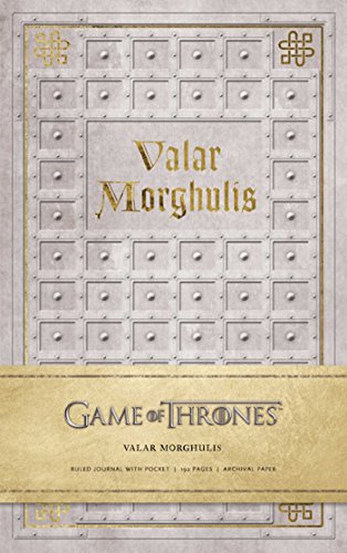 Insights 9781608877430 Valar Morghulis 21Cm On Cover