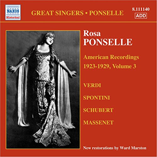 Ponselle - Rosa Ponselle [CD]