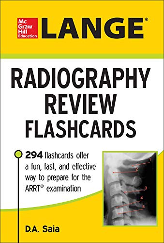 LANGE Radiography Review Flashcards (RAD TECH)