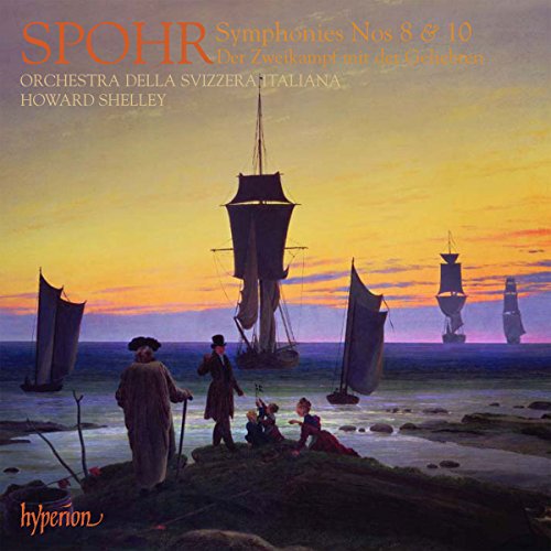 Howard Shelley: Orchestra Della Svizzera Italiana - Spohrsymphonies Nos 8 10 [CD]