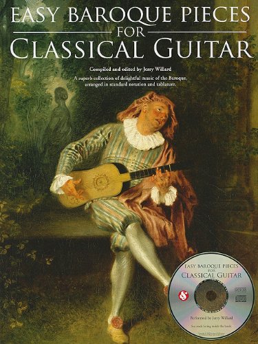 Easy Baroque Pieces for Classical Guitar (Book & CD)