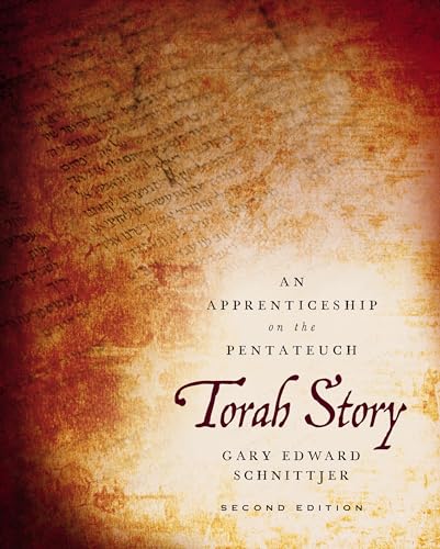 Book cover with textured background and title "Torah Story" in script.