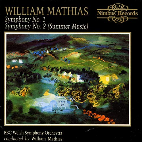 Bbc Now/mathias - William Mathias: Symphonies Nos 1 & 2 [CD]