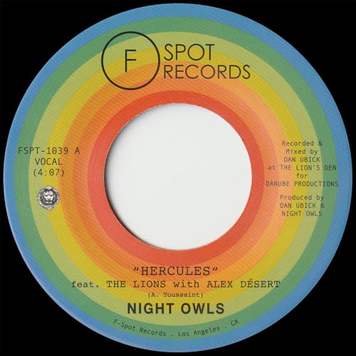 Night Owls - Hercules (Feat. Alex Desert & The Lions) / Tell It Like It Is (Feat. Asdru Sierra) [VINYL]
