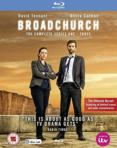 Broadchurch Series 1-3 Boxed Set - [BLU-RAY]