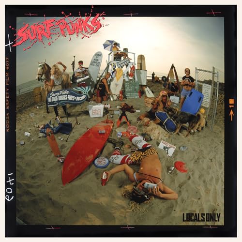 Surf Punks - Locals Only (Transparent Slime/Purple Splatter Vinyl) [VINYL]