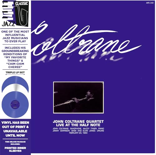 John Coltrane - Live At The Half Note (blue/white Vinyl 3lp) [VINYL]