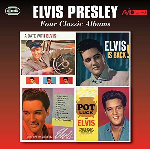 Various - Four Classic Albums (A Date With Elvis / Elvis Is Back / Something For Everyone / Pot Luck) [CD]