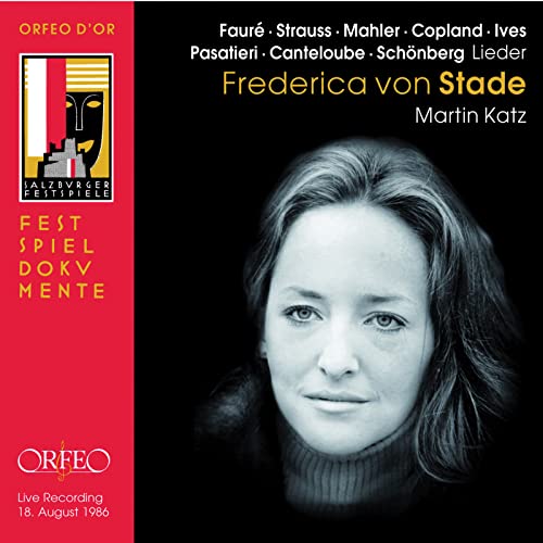 Stade/katz - F. VON STADE LIEDERABEND [CD]