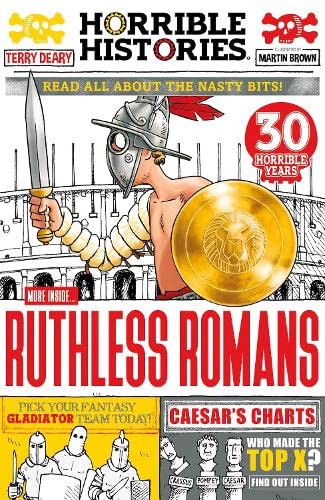 Ruthless Romans (newspaper edition) (Horrible Histories)