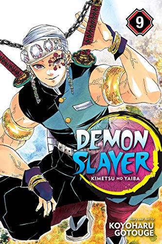 Colorful manga book cover featuring Tanjiro Kamado in action pose with Japanese text.