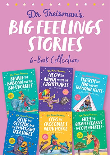 Dr. Treisman's Big Feelings Stories: 6-Book Collection