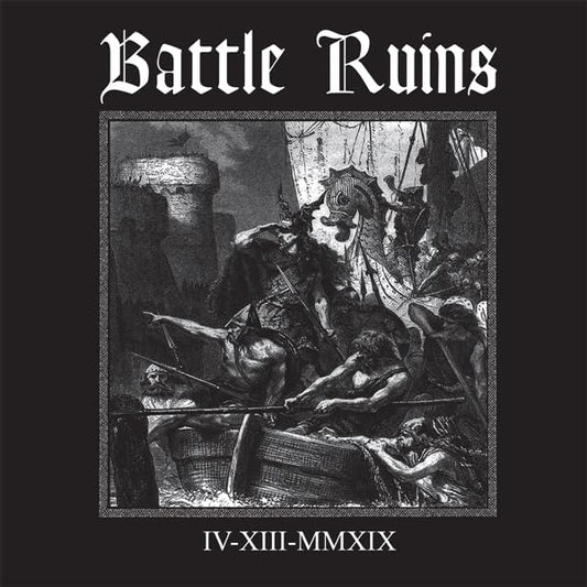 Battle Ruins - Iv.xiii.mmxix (clear With Black Splatter Vinyl) [VINYL]