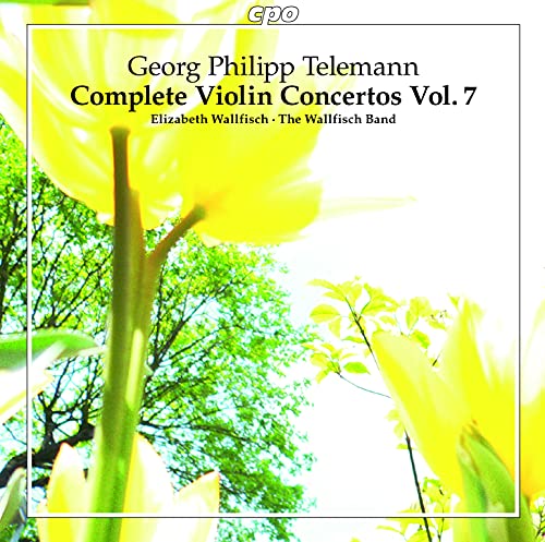Wallfisch/wallfisch Band - Telemann: Violin Concertos 7 [The Wallfisch Band; Elizabeth Wallfisch] [Cpo: 777881-2] [CD]