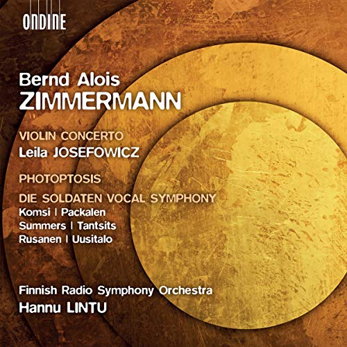 Various - Bernd Alois Zimmermann: Violin Concerto, Photoptosis, Die Soldaten Vocal Symphony [CD]