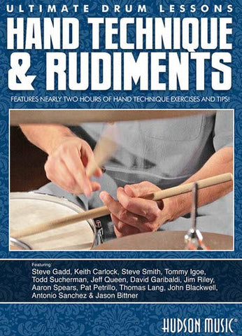 Ultimate Drum Lessons: Hand Technique And Rudiments [DVD]