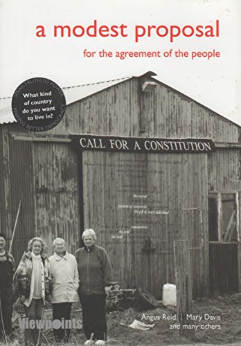 A Modest Proposal : For the agreement of the people