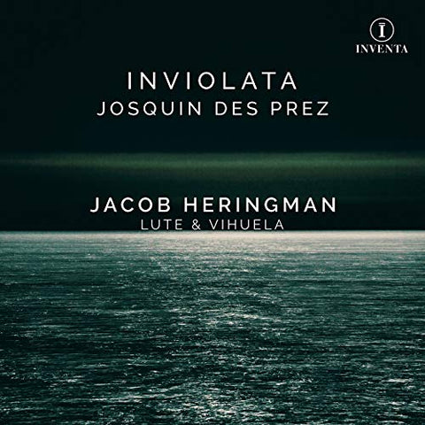 Heringman - Josquin Des Prez: Inviolata [Jacob Heringman] [Resonus Classics: INV1004] [CD]