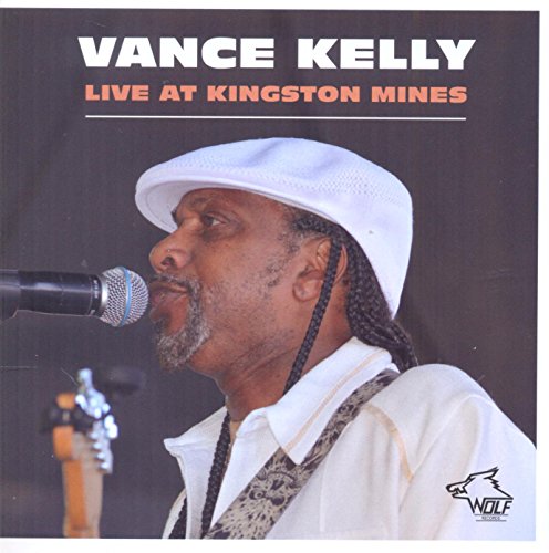 CDBSCD cover of Vance Kelly Live At Kingston Mines featuring a man singing.
