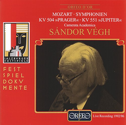 Vegh/camerata Aca. Salzburg - MOZART:SYMPHONIES KV 504/551 [CD]