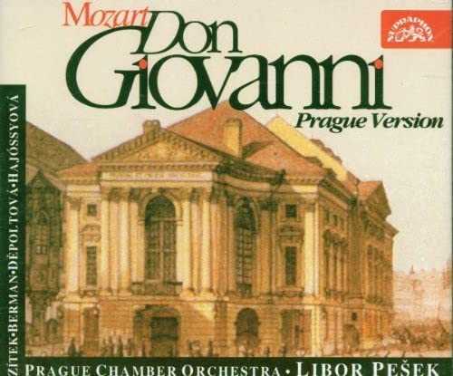 Prague Ntc - Pesek - Mozart: Don Giovanni (Prague version) [CD]