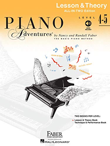 Piano Adventures: Level 4-5 Lesson & Theory Book - International Anglicised Edition: Lesson & Theory - Anglicised Edition