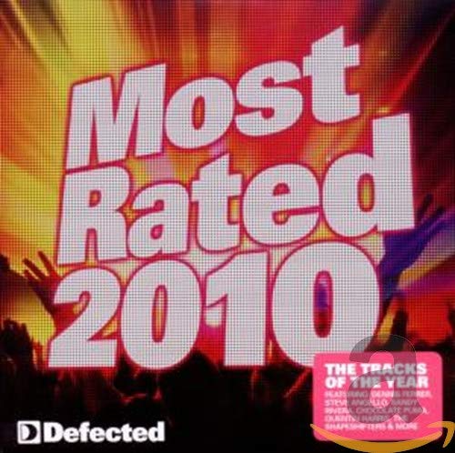 CD cover for “Most Rated 2010” with red, white, and yellow text.