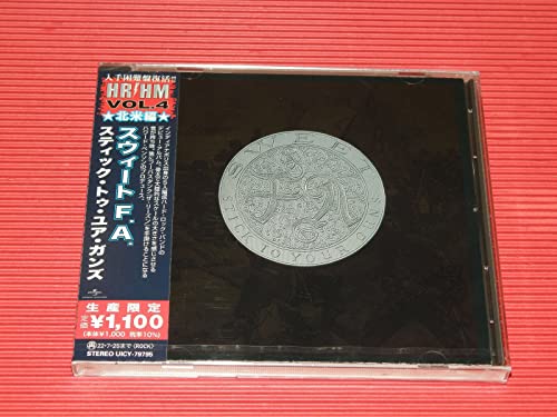 CD case for “Sweet F.a. - Stick To Your Guns” with Japanese text.