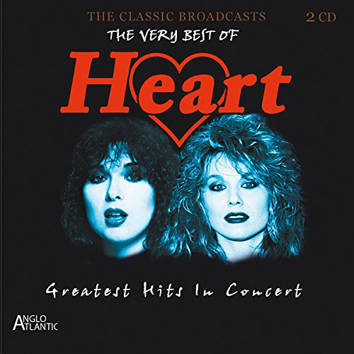 CD cover for Heart’s “Greatest Hits In Concert” featuring two women.