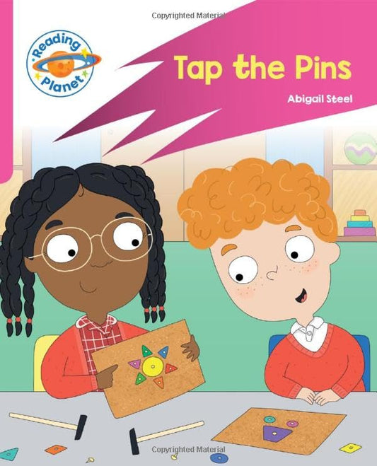 Reading Planet: Rocket Phonics - Target Practice - Tap the Pins - Pink A