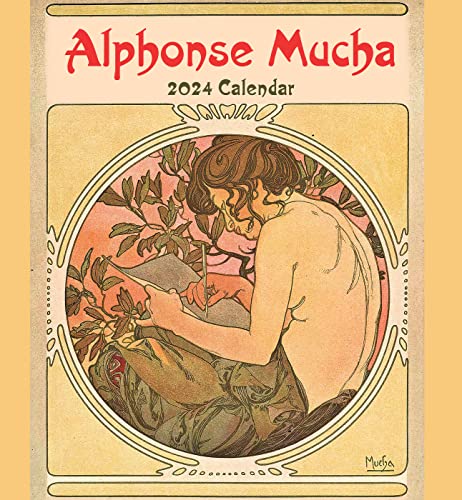 ALPHONSE MUCHA 2024 WALL CALENDAR