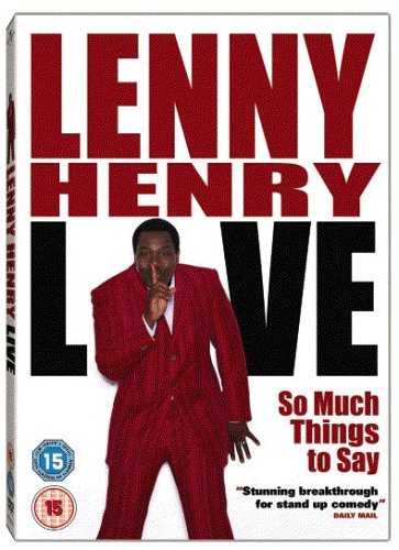 Lenny Henry: So Much Things To Say - Live [DVD]