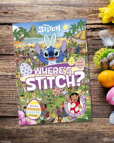 Where's Stitch? LIMITED EASTER EDITION : A Disney search-and-find activity book