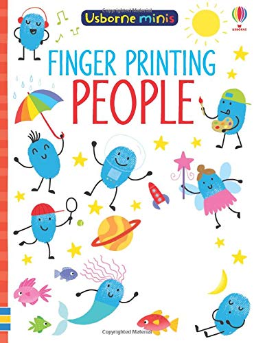 Finger Printing People (Usborne Minis)