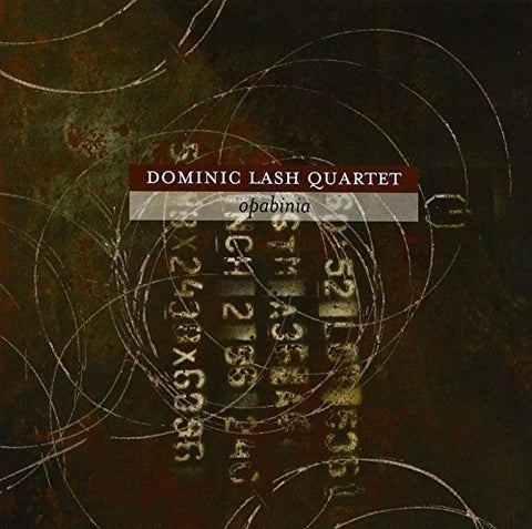 Dominic Lash Quartet - Opabinia [CD]