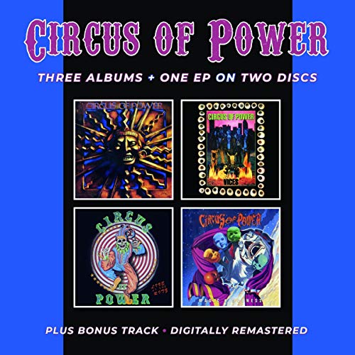 Circus Of Power - Circus Of Power / Vices / Magic & Madness / Live At The Ritz [CD]