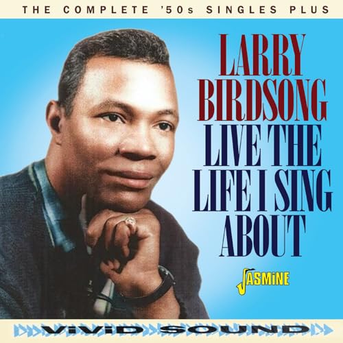 Larry Birdsong album cover featuring a portrait of the singer.