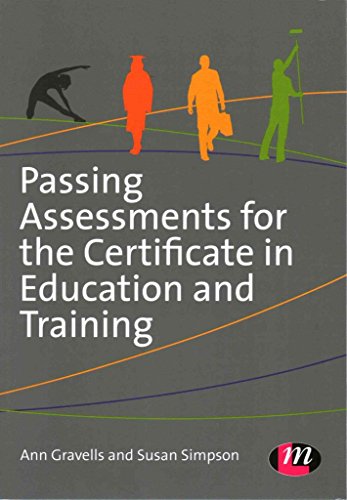 Passing Assessments for the Certificate in Education and Training