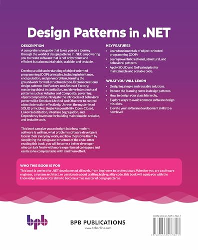 Design Patterns in .NET : Mastering design patterns to write dynamic and effective .NET Code