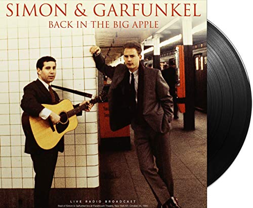 Simon & Garfunkel vinyl record cover featuring the duo in a subway station.