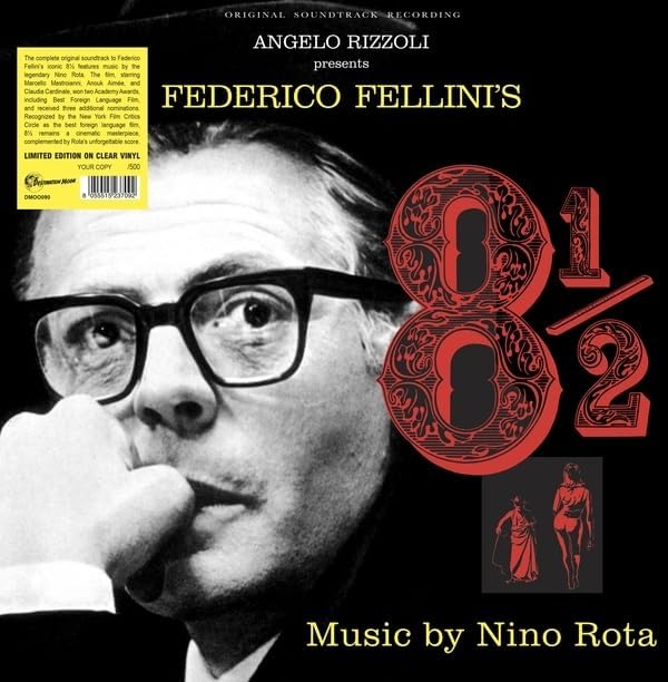 Various - Federico Fellinis 8 1/2 (Numbered Edition) (Clear Vinyl) [VINYL]