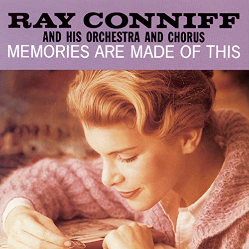 CD cover: Ray Conniff album “Memories Are Made of This” with a woman’s portrait.