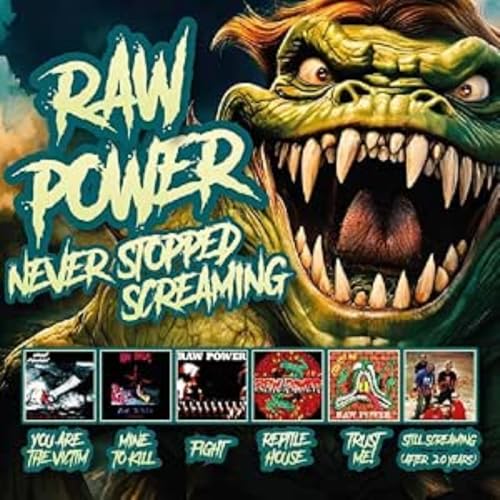 Raw Power - Never Stopped Screaming (3cd) [CD]