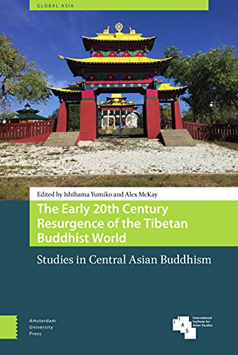 Book cover featuring a red and gold Tibetan Buddhist gateway structure.