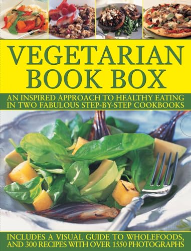Vegetarian Book Box : An Inspired Approach to Healthy Eating in Two Fabulous Step-by-Step Cookbooks