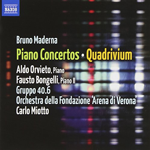 Orvietobongelligrouppo 40.6 - MADERNA:PIANO CONCERTOS [CD]