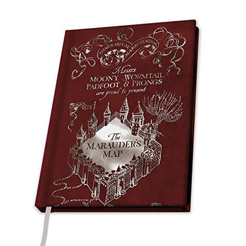 ABYstyle - Harry Potter - Notebook A5 - Marauder's Map
