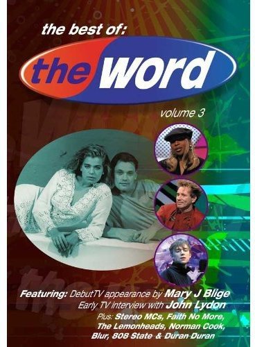 DVD cover for "The Word Volume 3" featuring musicians and performers.