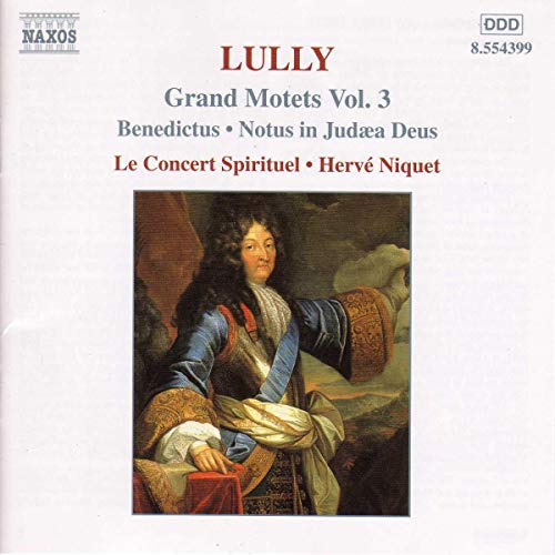 Concert Spirituel - Lully - Grand Motets, Vol. 3 [CD]